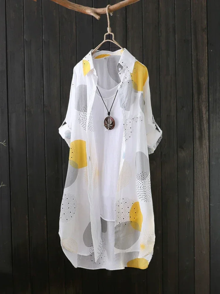 2024 New Chic Women Blouse Korean Style Women Clothing Blouse Women Luxury Designer Fashion White Shirt New Outerwear Top