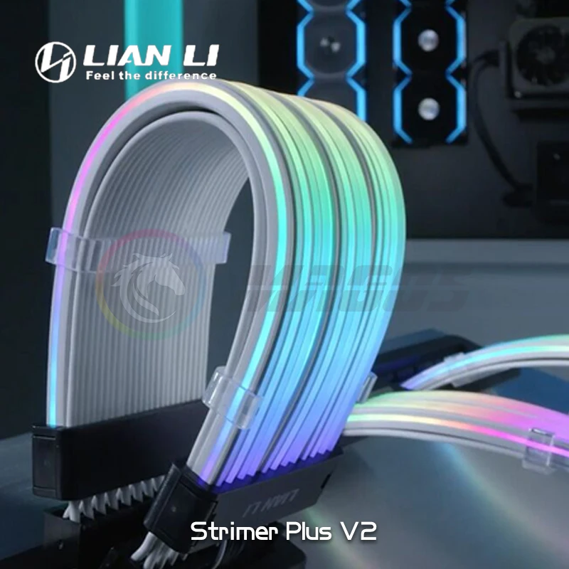 Cabo Triplo Flexível do Gpu 8pin do Atx 24pin do Fio do Silicone de Gen.3th Macio & Removível - Imagem 2