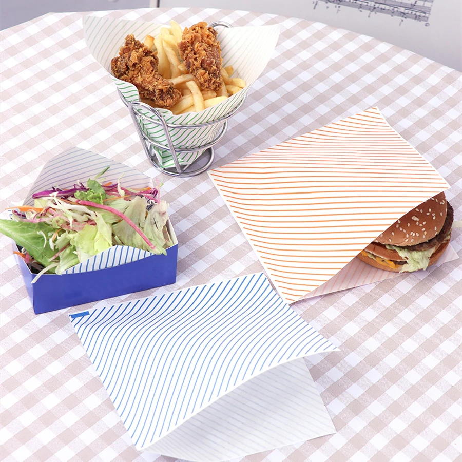 Sandwich & Hamburger Packaging Paper Boxes, Oilproof Burger, Fries, Donut Wrapping ... - SKU SHPB2301 - UGI Packaging