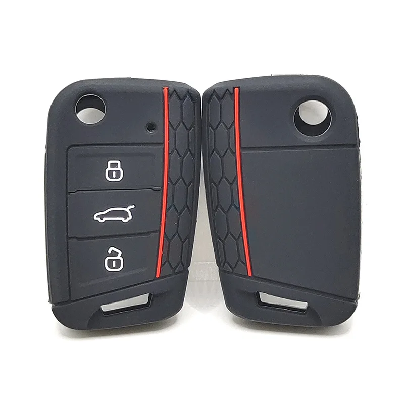 Premium Keyset Protection: High-Quality Remote Control Key Case Cover (2-Pack)