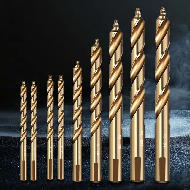 Drill Bits M35 Step Drill Bit For Metal, 1/4 To 1-3/8, Cobalt