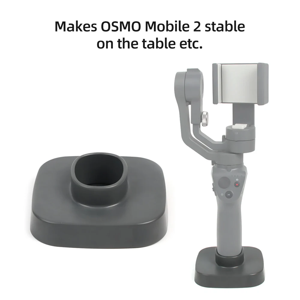 Base For DJI OM 2 Osmo Mobile 2 Mobile Phone Gimbal Desktop Fixed Base Support DJI Osmo Gimbal Stabilizer Accessories