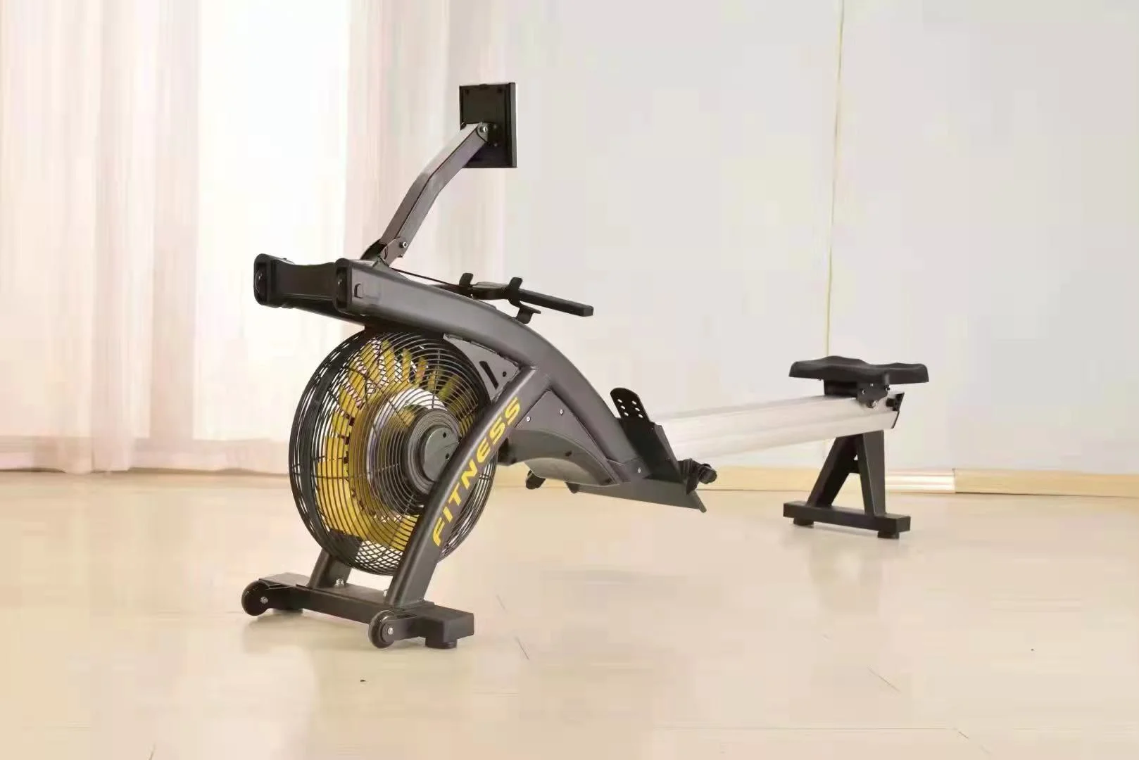 Hot-selling Indoor Fitness Machine Air Rowing Machine Alloy and steel, Aluminum Alloy Commercial Use Body Building
