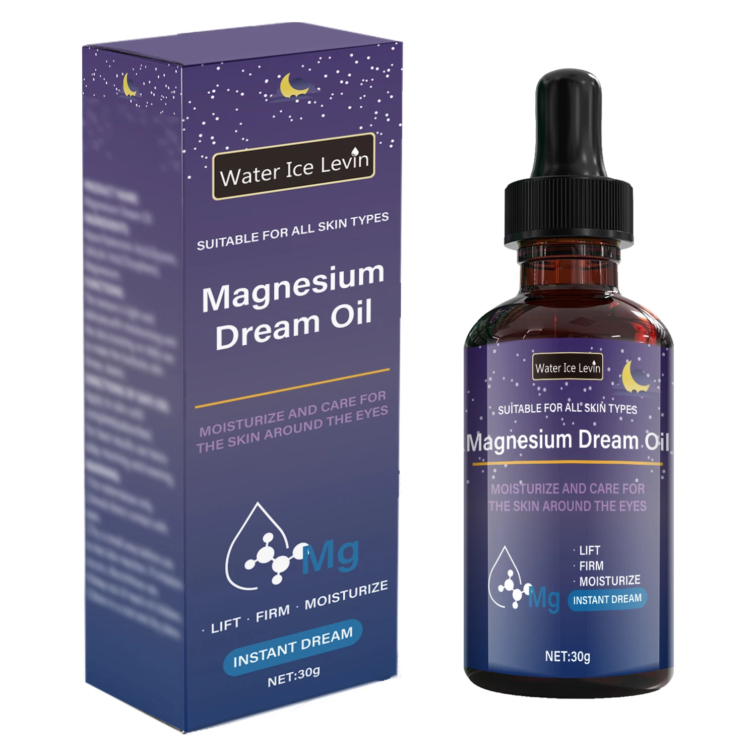 Magnesium Dream Eye Oil - Instant Lift & Firming, Fast-Absorbing Hydration, Non-Greasy, Winter Therapy Care