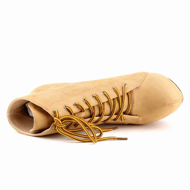 Women Boots Fashion Platform Round Toe Zip High Heels Pointed Toe Short Botas Ladies Elegant Shoes Autumn Winter Women's Pumps