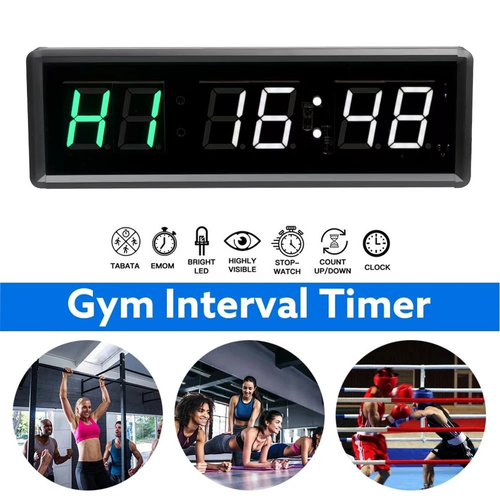 Timer Crossfit Temporizador De Intervalo Gymboss Color Verde