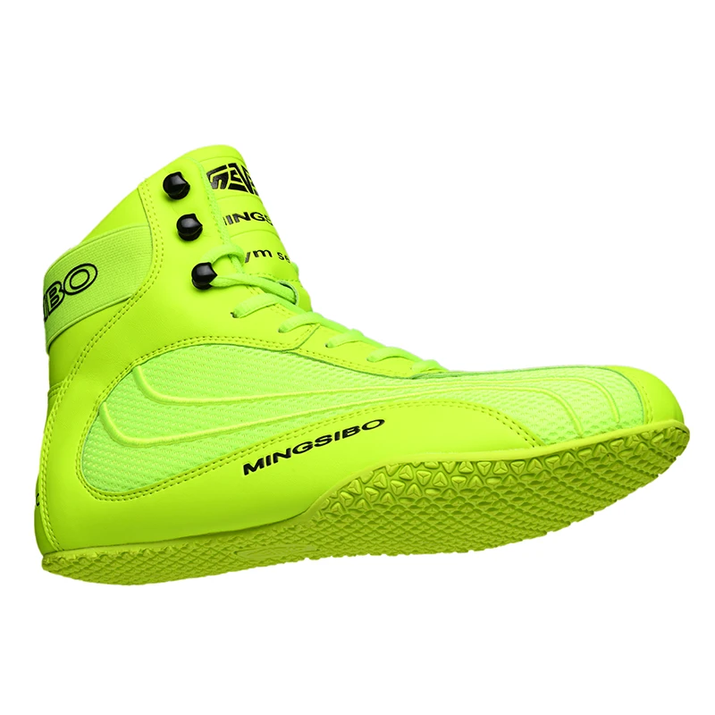 Day Key Zapatos De Lucha Libre Botas De Boxeo Suela De Goma Zapatos De Entrenamiento De Combate Para Hombres Y Mujeres Y Niños Niños Rojo, Rojo