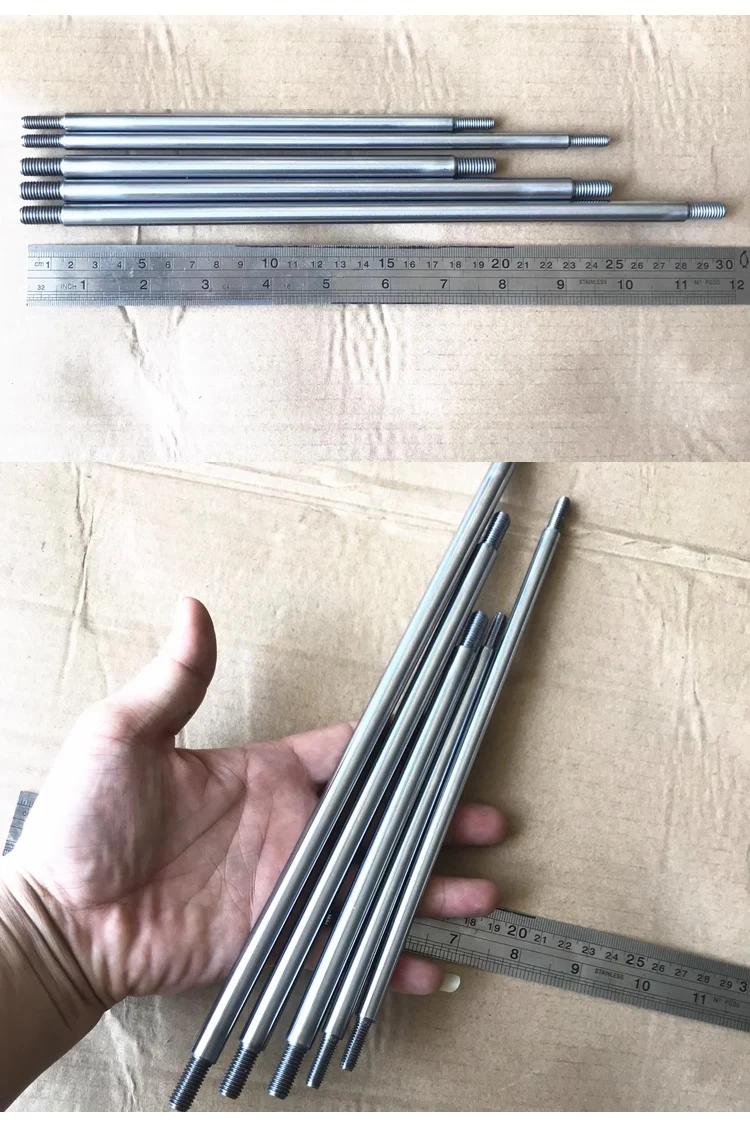 Reciprocating Cycle Linear Actuator Parts Line Axis DIY Reciprocating Push Rod M6 M8 Telescopic Linear Motor Accessories