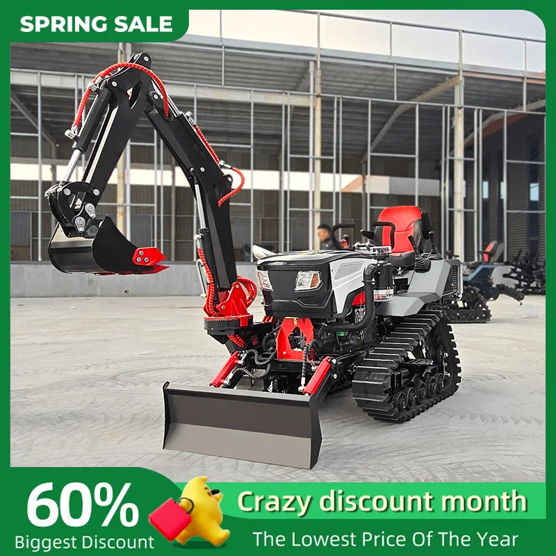 Trattori cingolati agricoli Ce Euro5 25hp 35hp 50hp 80hp