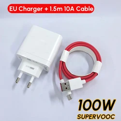 High - Power Original Charger with SUPERVOOC Fast - Charging Adapter and Type - C Cable - EU and 1.5m Cable