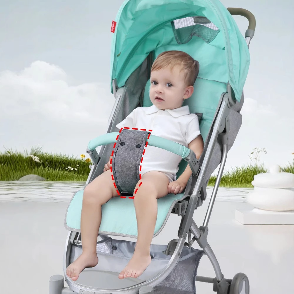 Baby Stroller, Front Crotch Protection,anti Slip Umbrella,legs,crotch Belt,baby Walking Accessories,gloves,extended Seat Belt - 3