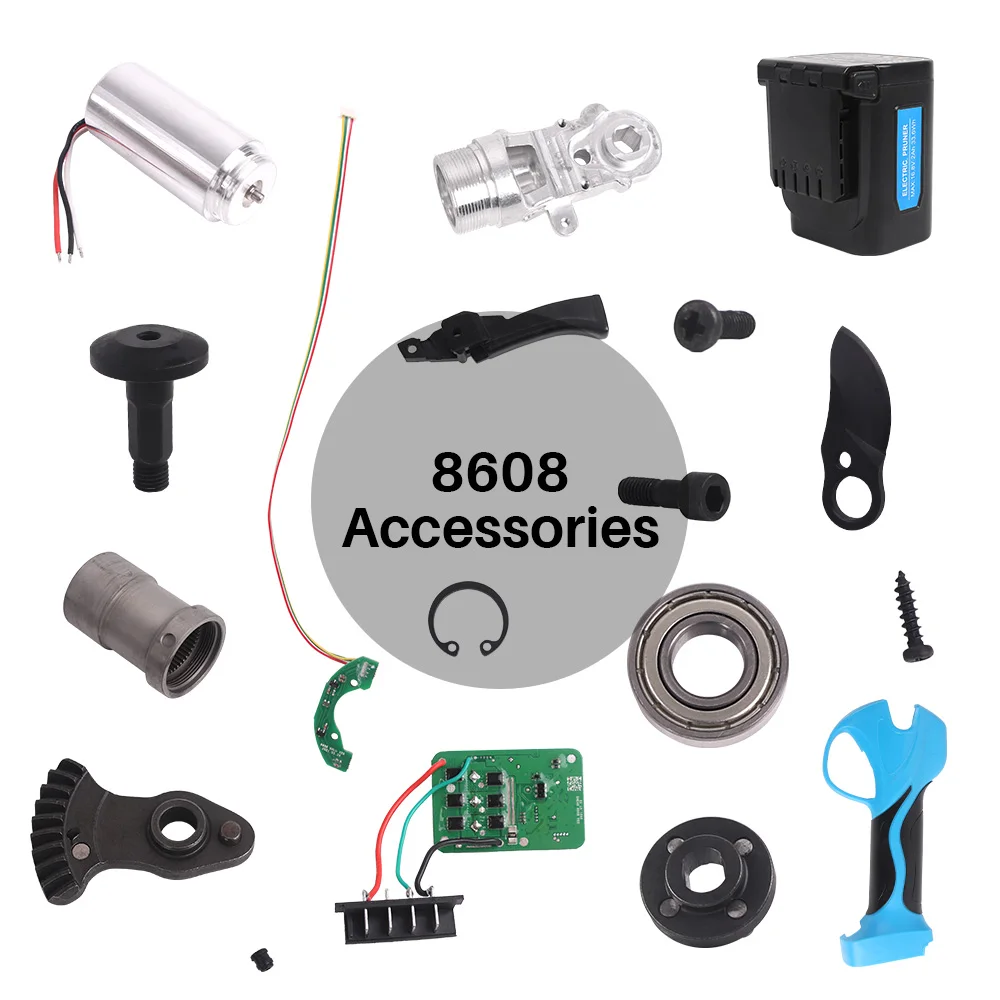 Parti Per Ws-8608 Forbici Da Potatura Elettriche Accessori Da 32Mm Lama Caricabatteria Scheda Motore Suca 32Mm Parti