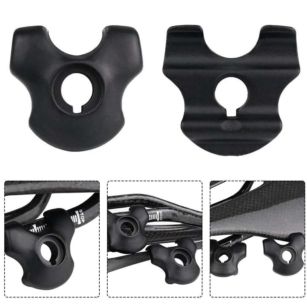2pcs Bike Seatpost Clamp For Carbon Saddle Rails 7x9mm MTB Road Bicycle