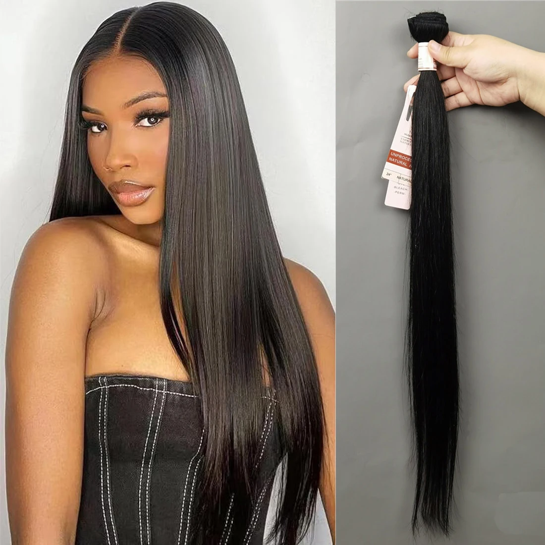 Human Hair Bundles 10-30inch Women