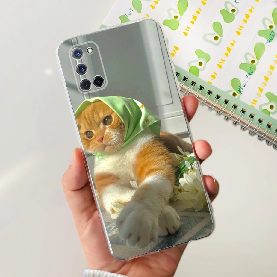 Cute Fashion Painted Clear Silicone Phone Case - Soft Protective Cover