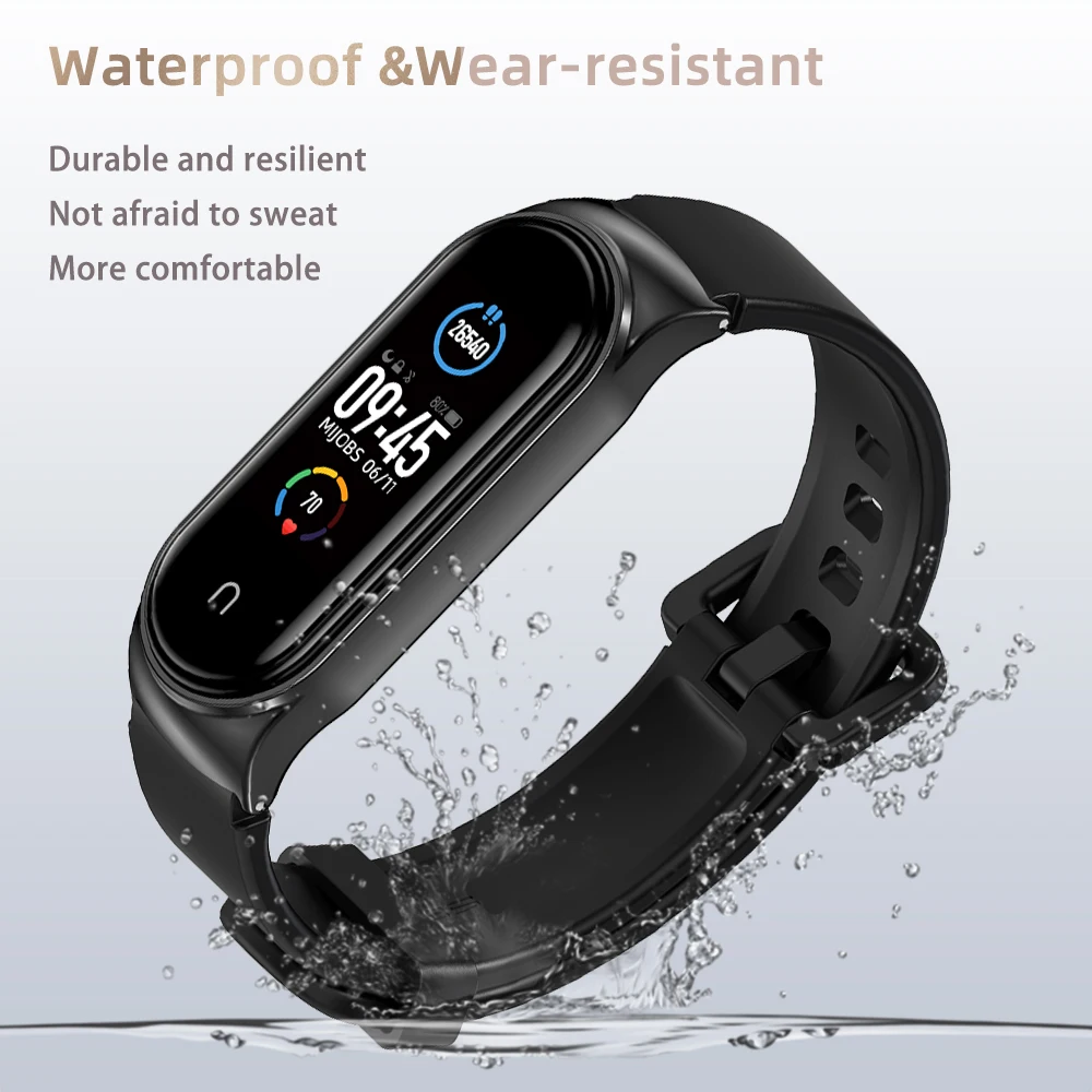 Breathable Silicone Ceramic Strap