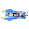 M440 Fiber Glass Electric RTR Radio Control Race Boat W/ Brushless Motor Servo ESC Battery THZH0018-SMT7 4