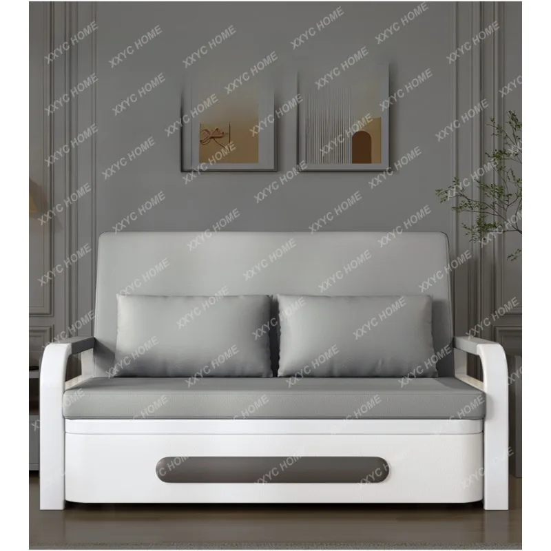 

Sofa Bed Foldable Dual-Purpose Balcony Multi-Function Bed Small Apartment Living Room Sofa Single Double Telescopic Bed