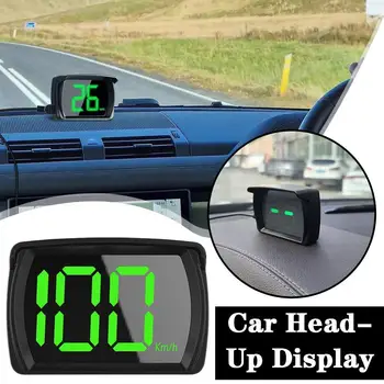 Display Head-Up per auto Tachimetro digitale GPS per auto HUD Display Head-Up per velocità di caratteri grandi Misuratore di velocità KMH Accessori per auto intelligenti