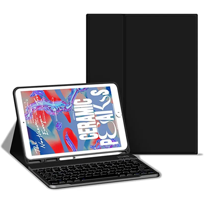 Teclado Magia sem Fio para 2023 Ipad 10.2 9ª 8ª Geração de Capa para Ipad Pro 10.5 Air Teclado Bluetooth Capa Funda
