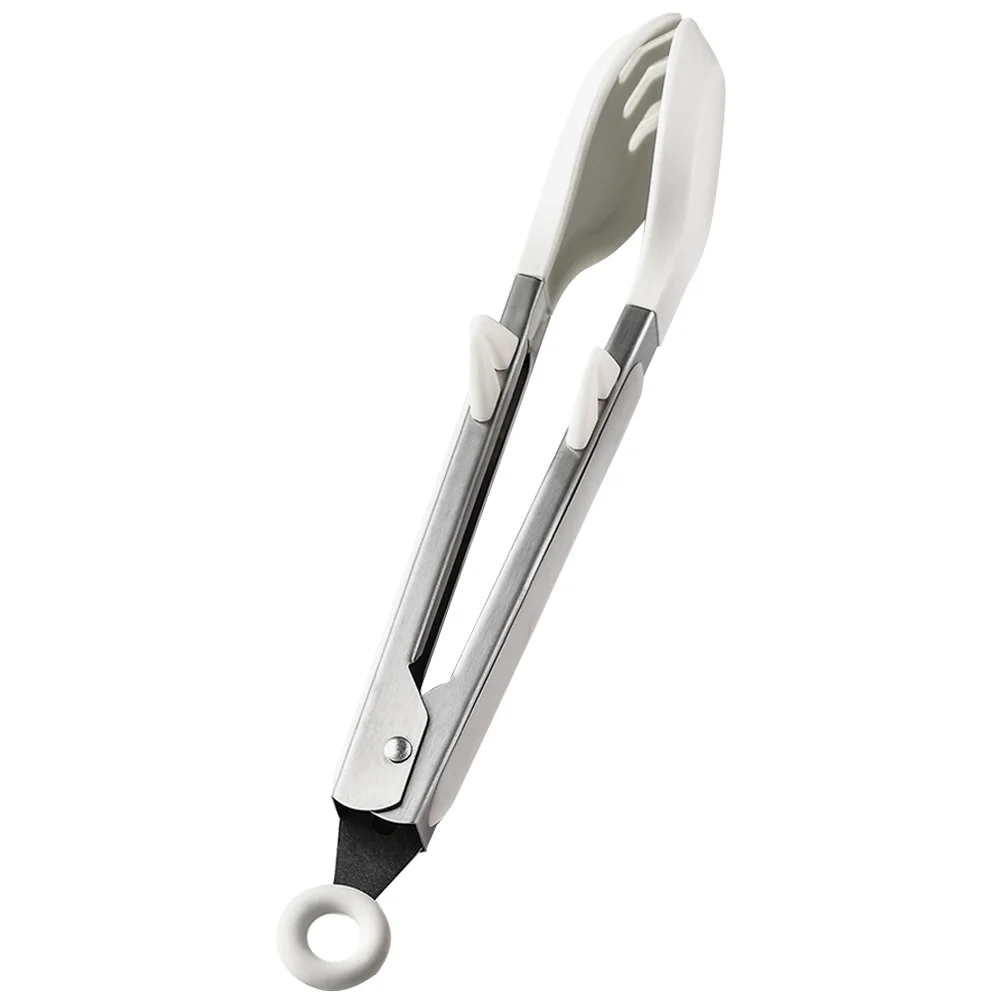 

Pasta Anti-scald Food Clip Salad Tong Barbecue Tongs Stainless Steel Spaghetti Serving Grilling Kitchen