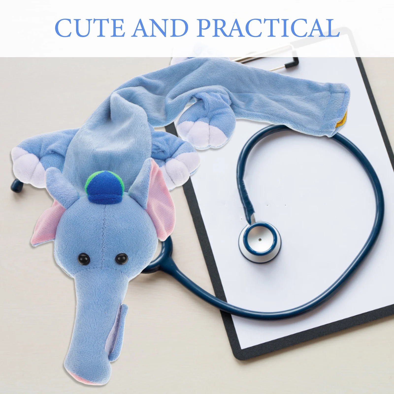 Stethoscope Case Animal Cover Accessories Covers for Nurses Doctor Cartoon Fiber Cotton Sleeve Neck Man Protector