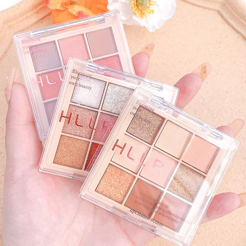 

Nine-Color Eyeshadow Palette Net Red Live Earth Color Pearly Matte Makeup Sets Maquillage Beauty & Health Popular Eyeshadow
