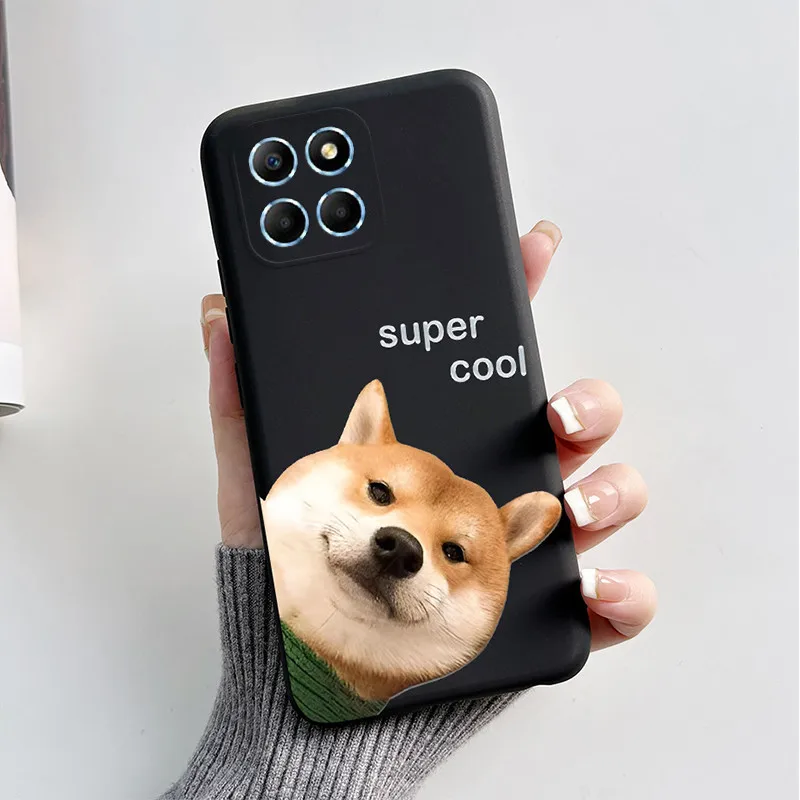 Cute Cat & Puppy Dog Soft Silicone Protective Back Cover