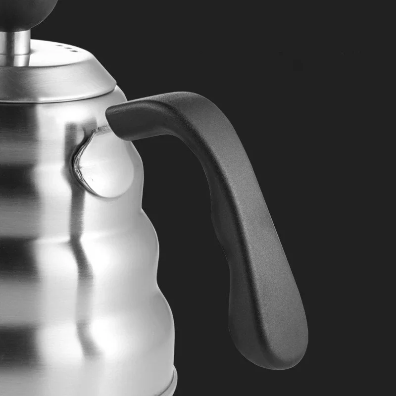 Folding Kettle Whistling Teapot Portable Folding Kettle Hanging Ear Cloud Pot Hand brewed coffee pot 304stainless steel fine mouthed pot Drip filter long beaked kettle Hot water kettle
