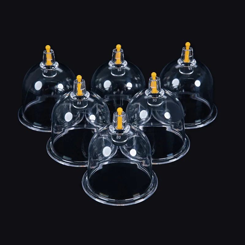 30mm-78mm Vacuum Cupping Massage Jar Cans Chinese Medicine Physiotherapy Anti-Cellulite Suction Cups Body Massager Healthy Care