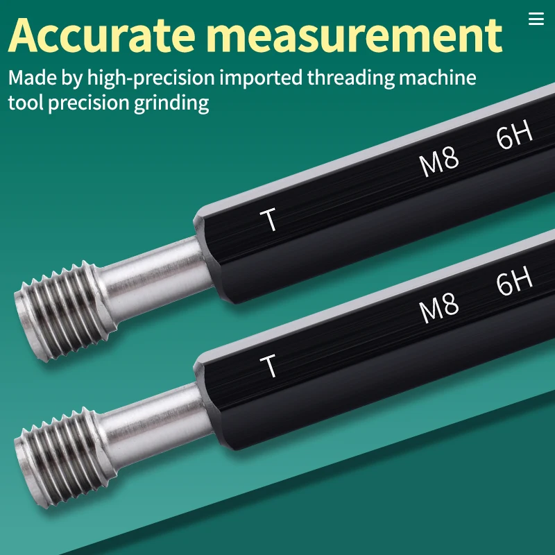 Duo Martap 1PCS M34-M38 Steel Mer-cury Gage Metric Fine Thread Plug ...