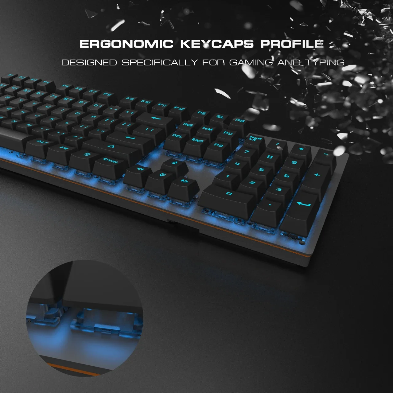 キーボード Poseidon ZX | Tt eSPORTS ゲーミングキーボード | 株式会社アスク