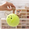 Kawaii Tennis Baseball Soccer Basketball Billiards Plush Ball Stuffed Smiling Face with Legs Sport Instrument Small Room Decor 6