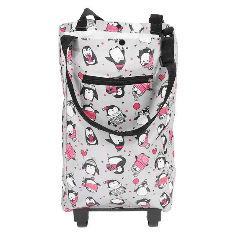 

Portable Household Shopping Cart Elderly Shopping Bag Grocery Foldable Cart Trolley Grocery Carts for Outdoor Shopping