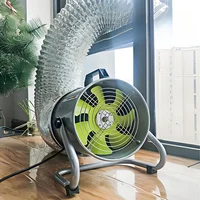 No Installation of Household Ventilation Fan Portable Portable Rental Exhaust Fan Small Simple Barbecue Kitchen Range Hood 1