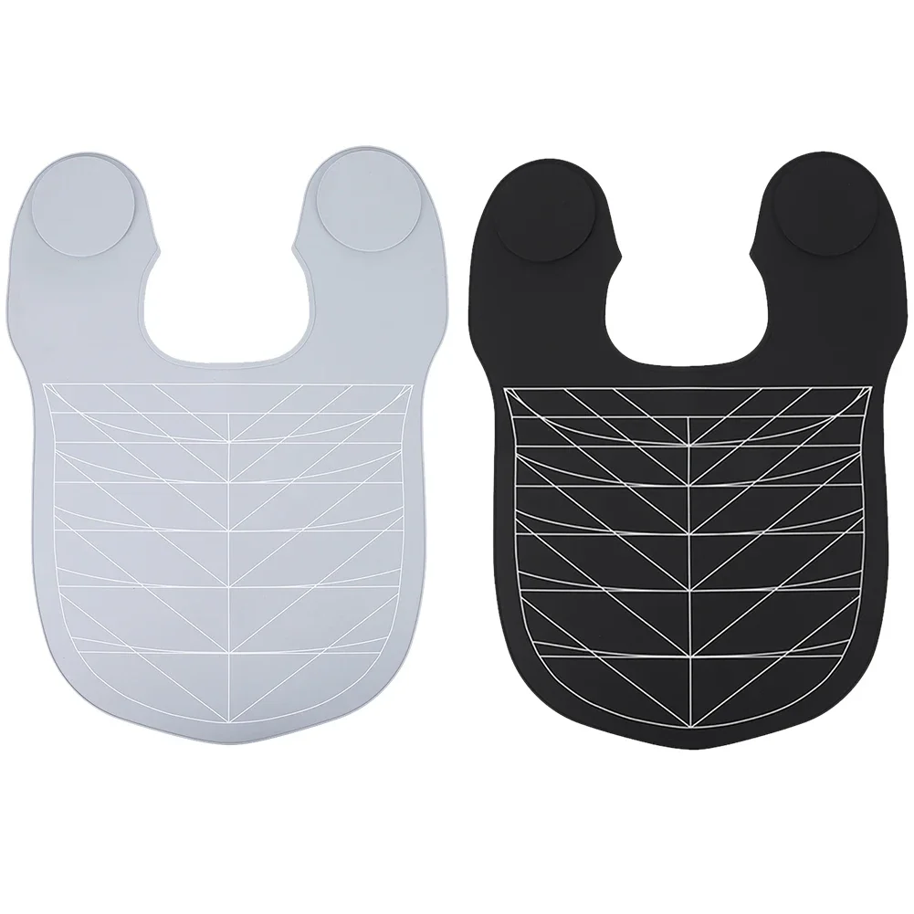Waterproof Stylist Cutting Cape Silicone Hair Dyeing Shawl Neck Collar Wrap Cover Barber Hairdressing Hair Coloring Accessories 6