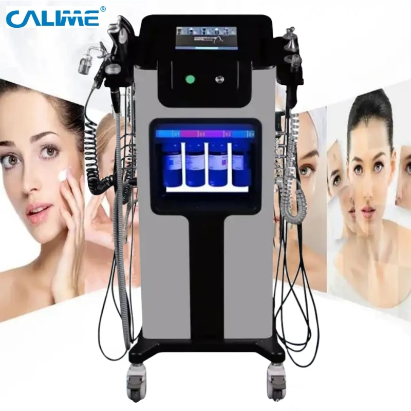 

Professional 10 In 1 Water Oxygen Dermabrasion Machine Hydra Water Peel Microdermabrasion Facial Cleansing Skin Care Machine