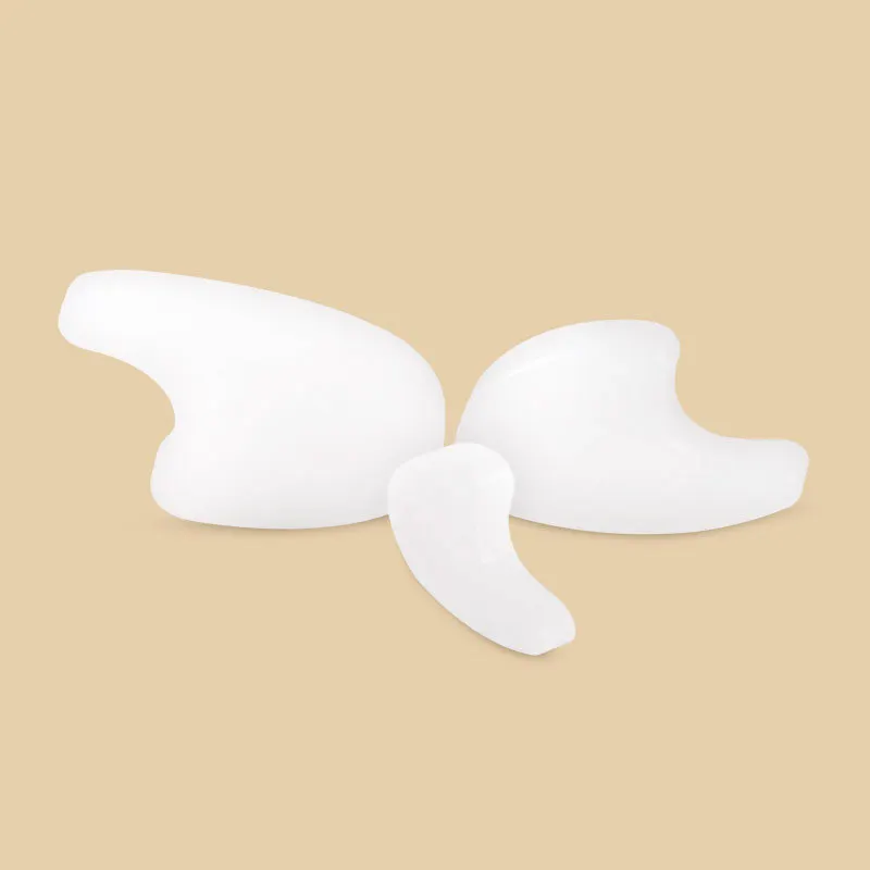 Toe Separators Toe Spreader Toe Corrector Finger Toe Separator Toe Protectors Silicone 2Pcs=1Pair