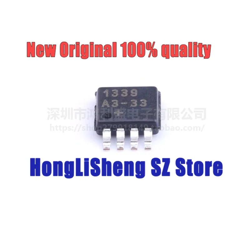 

10 шт./партия DS1339U-33 + T & R DS1339U-33 DS1339 1339 A3-33 MSOP8 Чипсет 100% новый и оригинальный в наличии