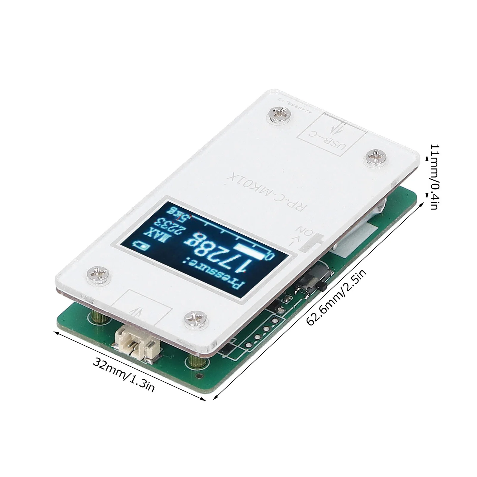 Pressure Sensors Display Module Ultra-Thin Flexible Film Pressure Sensors DIY Kit RP-C-MK01 3.3V~4.2V