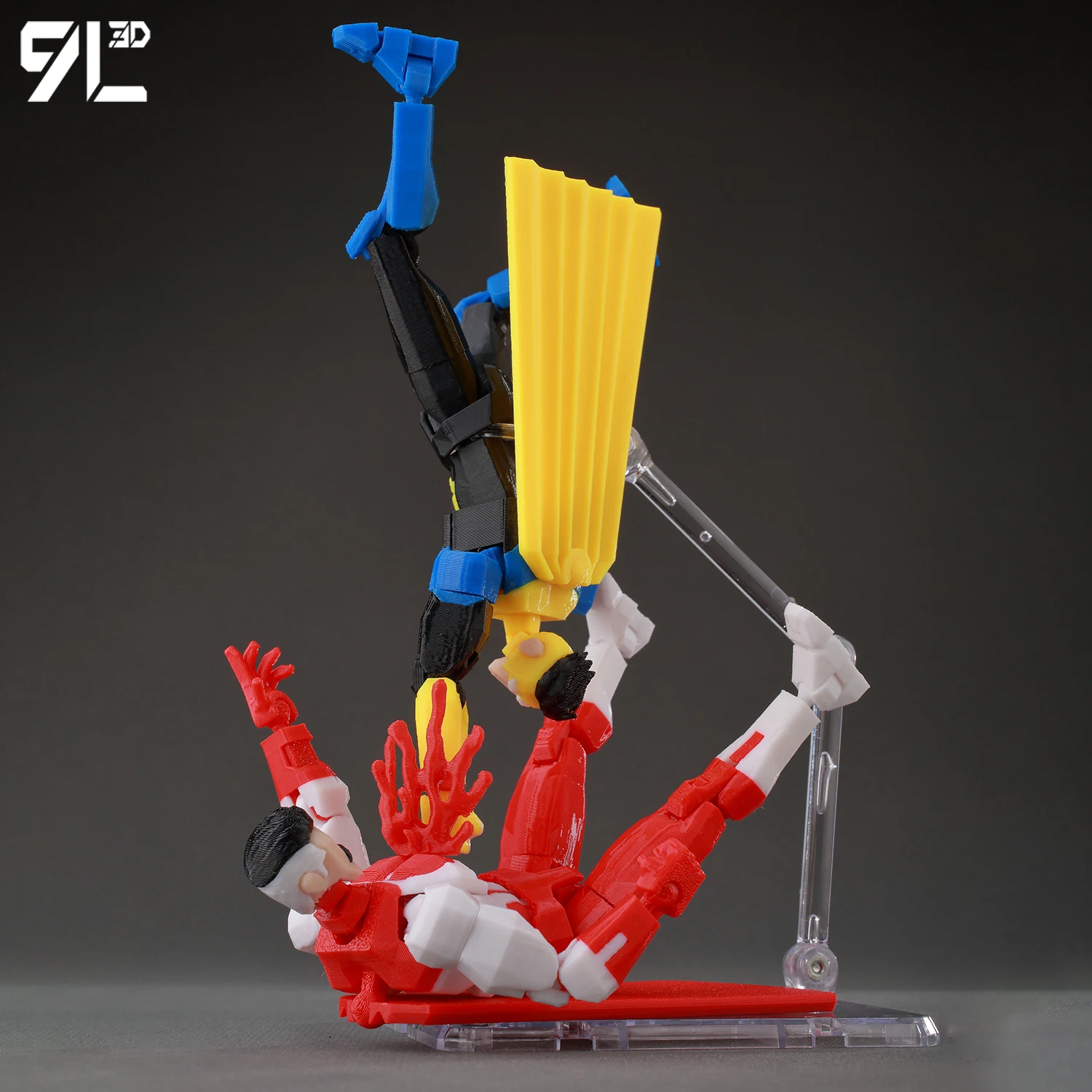 Superhero Team Invincible Boy Multi-Colored Action Figure - Multi-Jointed Collectible Toy