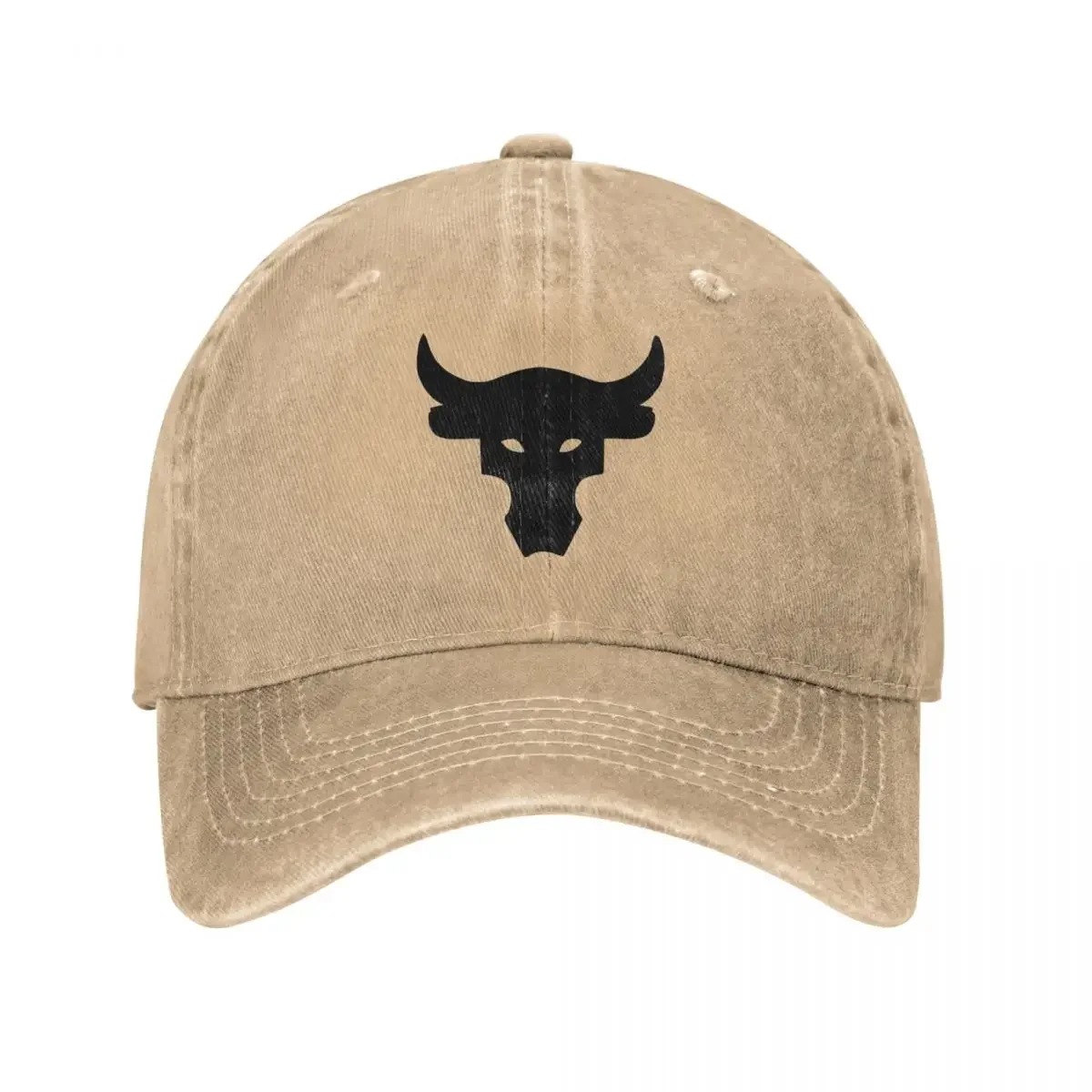 Brahma Bull The Rock Project Gym Baseball Cap Black Logo Men Women Sun Visors Hip Hop Hats Summer Running Hippie Snapback Cap 2