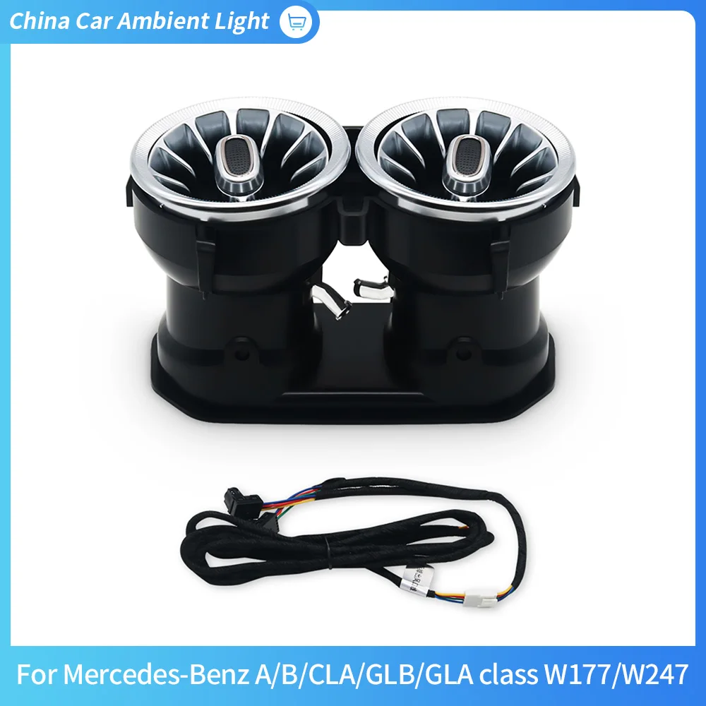 

Rear air vent For Benz W177 W247 new A-Class B-Class CLA GLL BGLA Car Rear Air Conditioning Vents Rear Seat Air Turbine Outlet