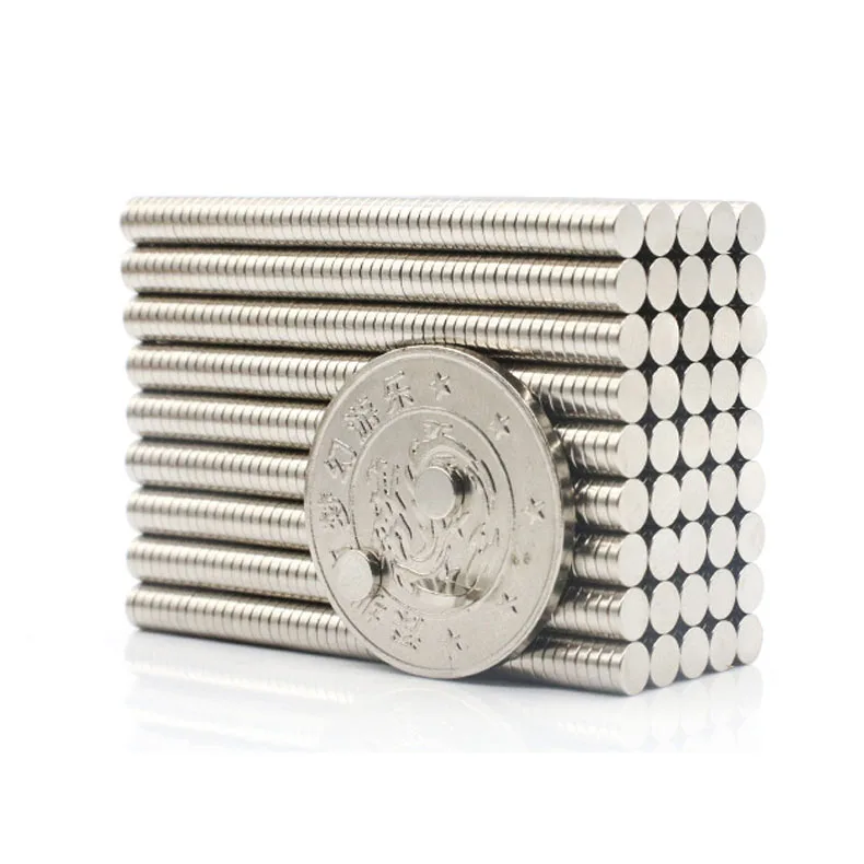Strong Magnet Small Round Magnets NdFeB Super Powerful Magnet D4x4mm Rare Earth Neodymium Search Magnets 4x1 4x2 4x3 4x4
