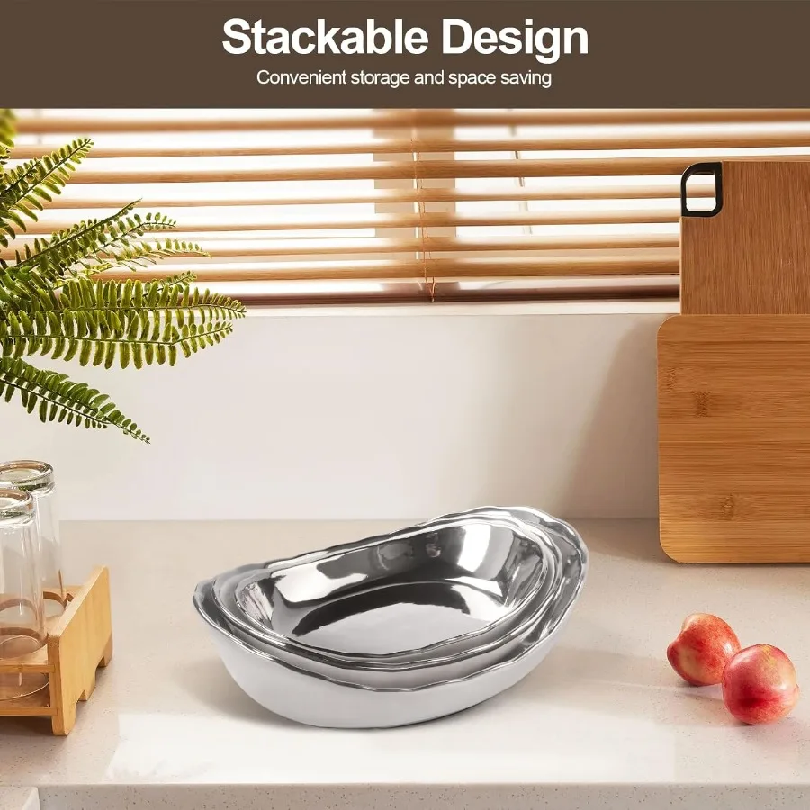 Fruit Bowl for Kitchen Counter 3 Tier Fruit Basket for Counter Ceramic Fruit Holder Tiered Fruit Stand with Metal Stand Detacha