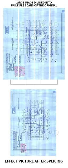 F3810 Scanner Engineering Design Drawings/Map Archives Digital Scanner A3  Format Cloth Physical Object Circuit Board Shoe Sample - AliExpress