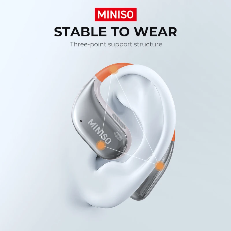 MINISO MS152 Wireless Earbuds Bluetooth Ears, IPX5 Waterproof
