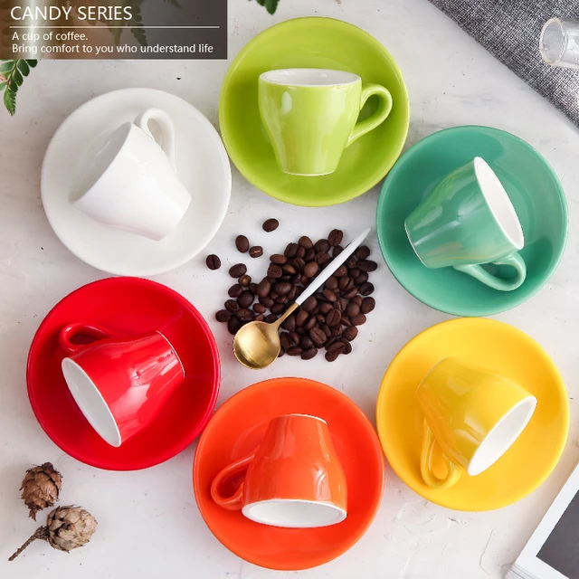 PURE AMERICANO CUPS & 2 SAUCERS