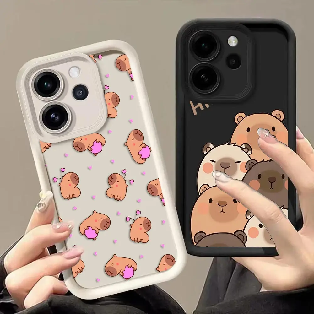 Capybara Cartoon Animal Phone Case Cover