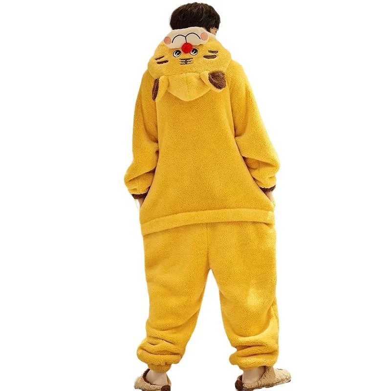 Sweet Pyjama Combinaison Enfant/Adulte Velours Animal Cartoon - Stitch Bleu Ou Rose